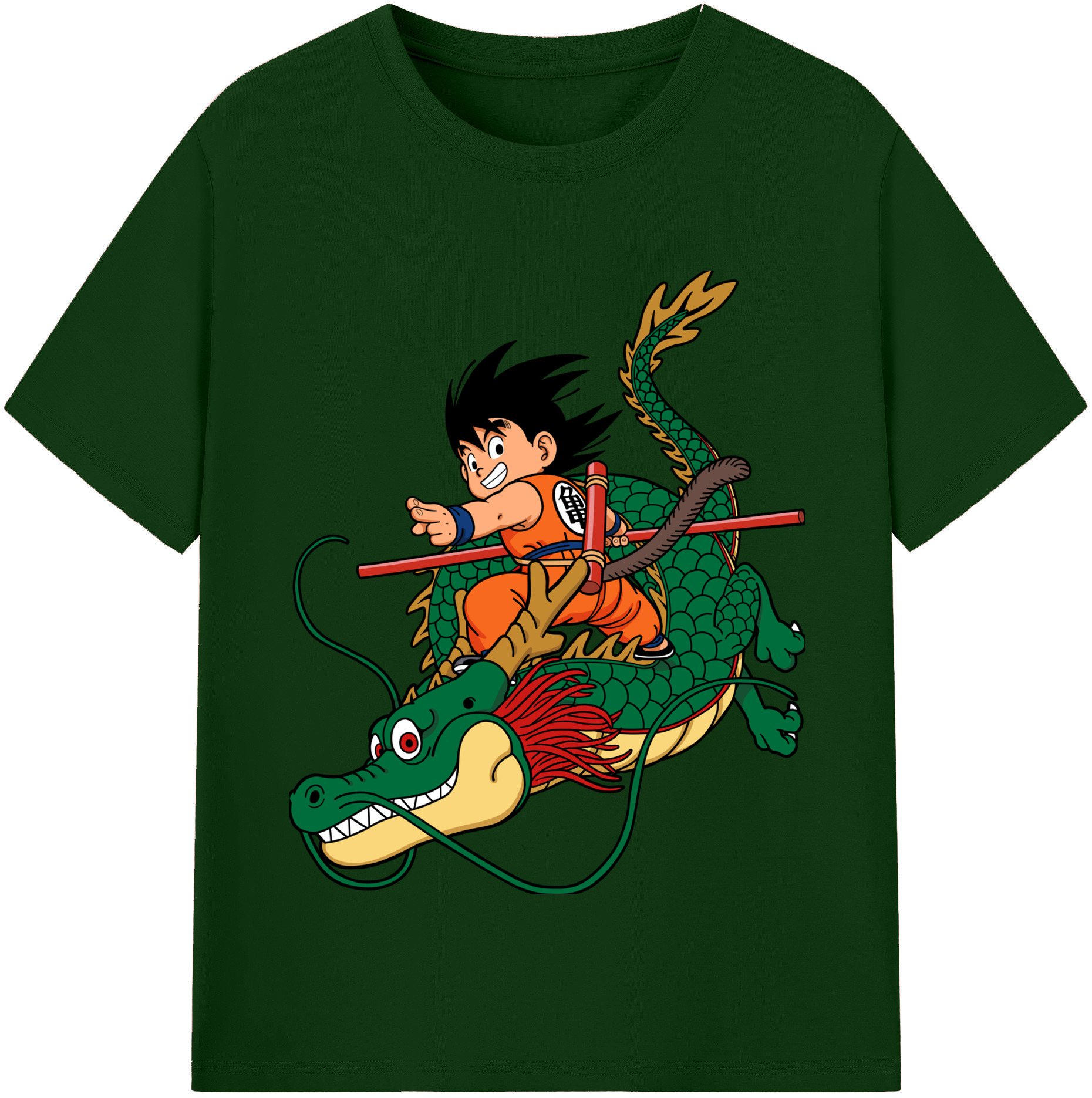 （画像用） ドラゴンボール 孫悟空（そん ごくう）Son Goku カカロット DRAGON BALL Kakarotto 綿100％半袖Tシャツ（フロントプリント）